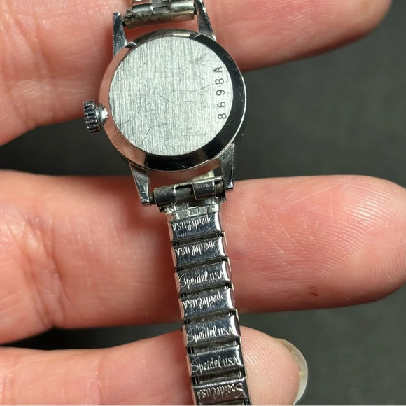 vintage girard perregaux Ladies Cocktail Mechanical Wind Up Watch Working - Picture 12 of 13